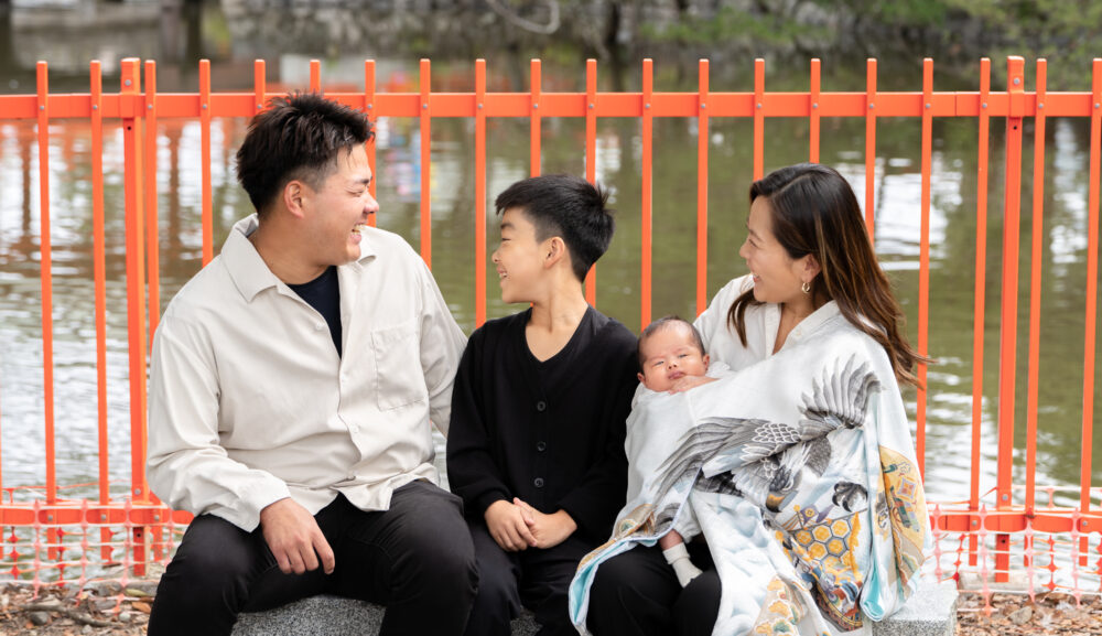 【上田市】お宮参りの出張撮影｜神社でのロケーション撮影なら、カメラマンこのみんにお任せを😊